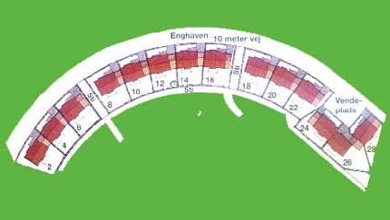 Egehaven - Beliggenhedsplan