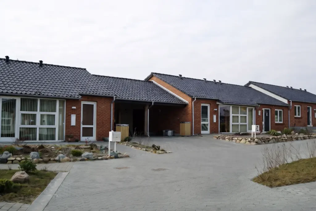 Højgårdshaven i Hinnerup udefra