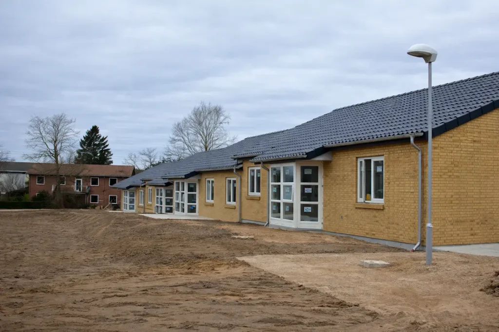 Pilevej i Bjerringbro set udefra