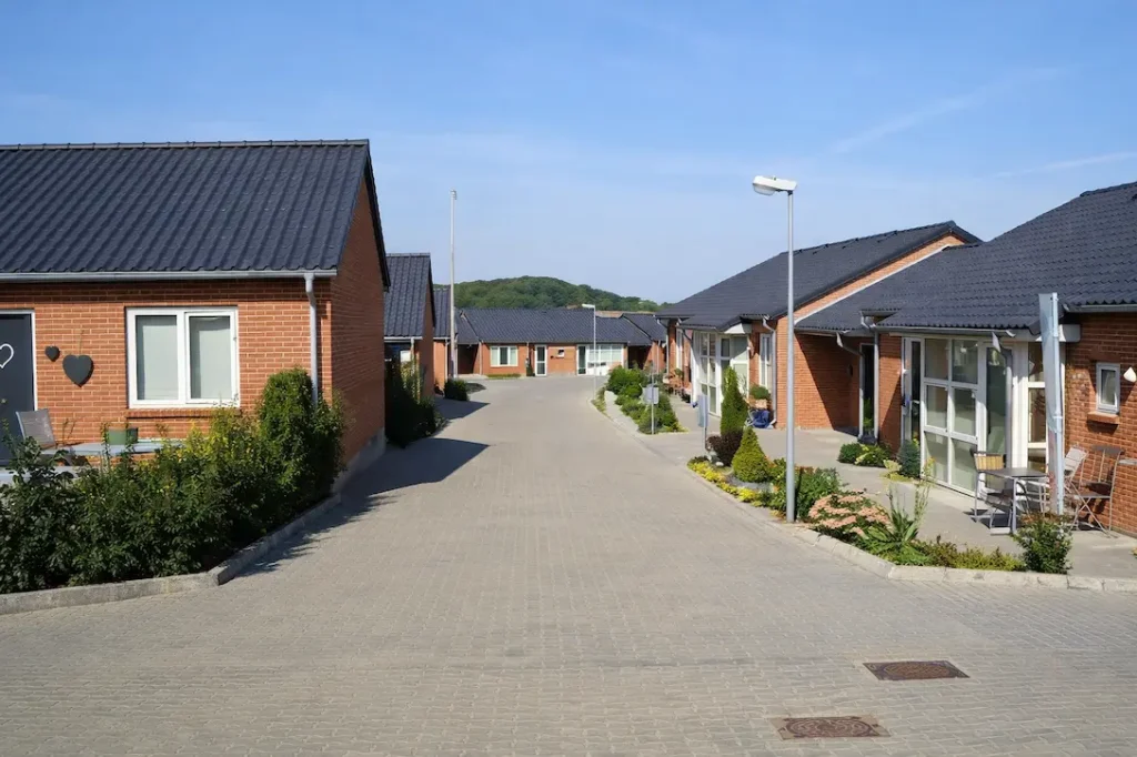 Skovhøj i Hasselager udefra