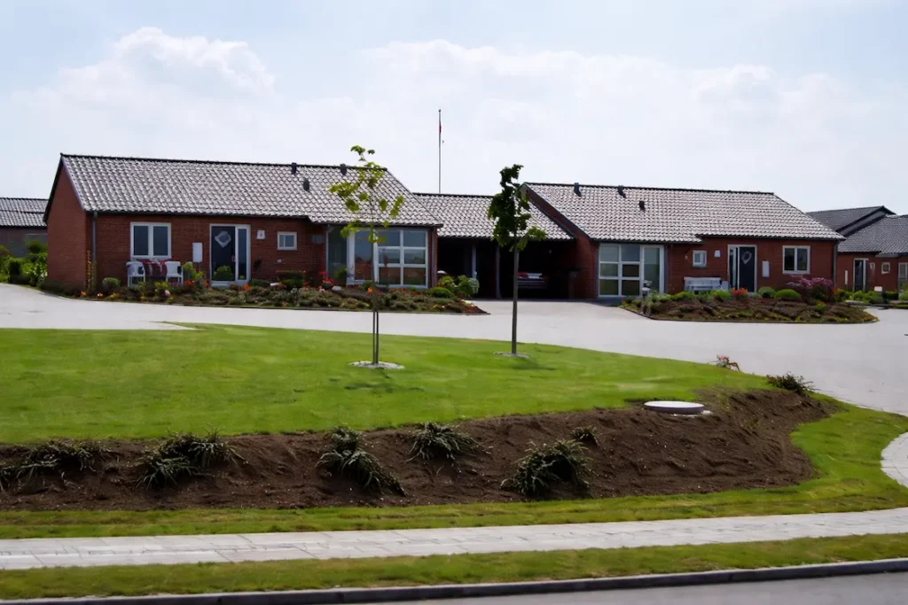 Teglhøjen i Hinnerup udefra