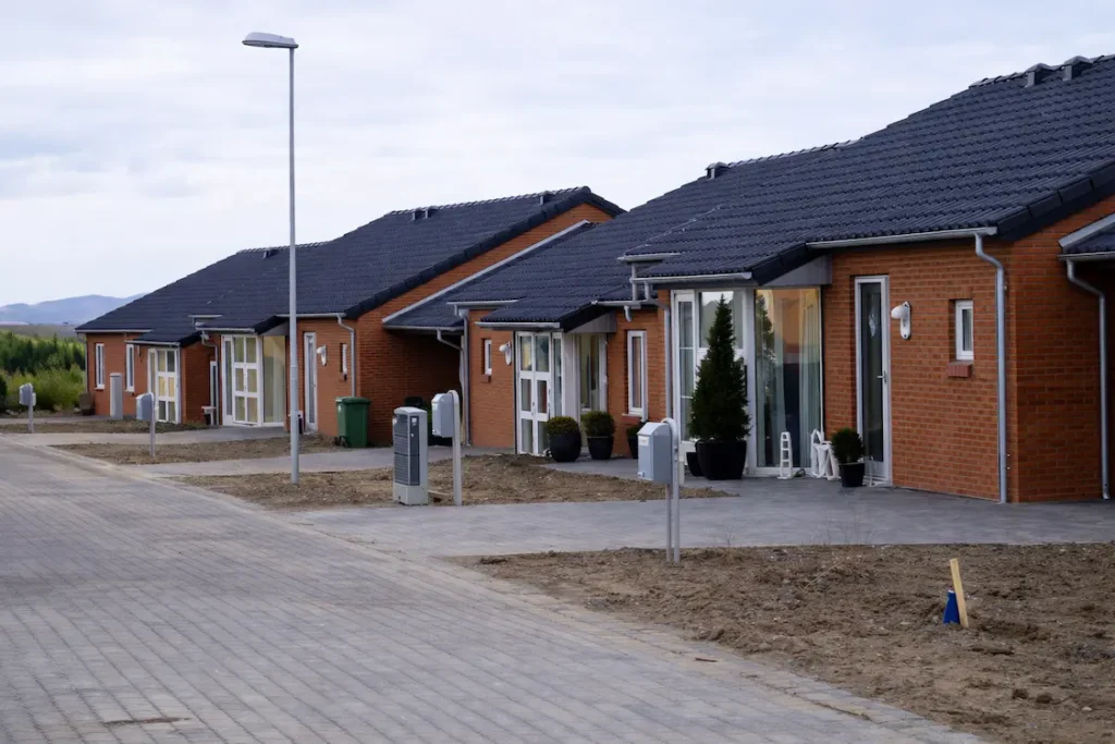 Vosnæsparken i Løgten udefra