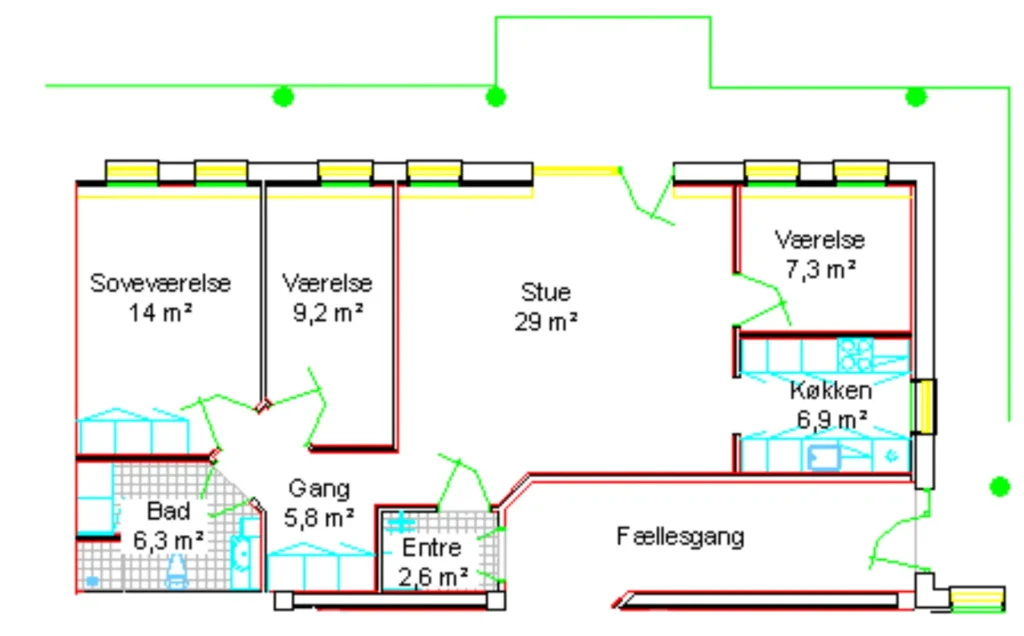 Storegade 11, 8382 Hinnerup, plantegning