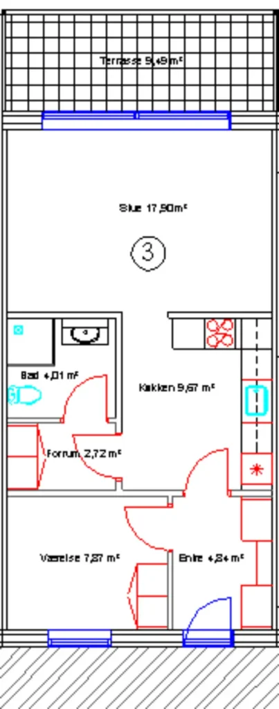 Storegade 7, 8382 Hinnerup, plantegning